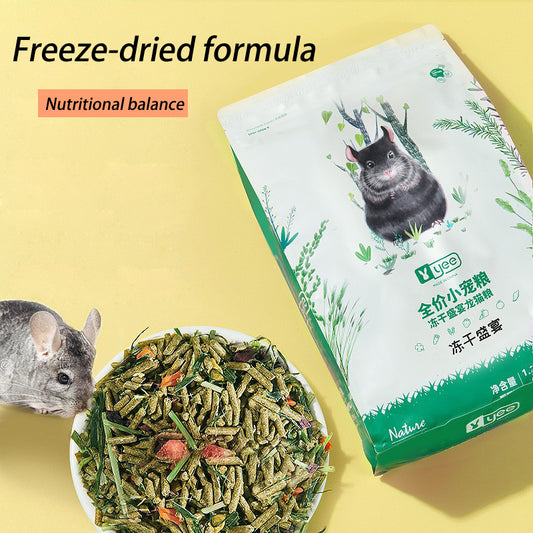 Chinchillas Grain Freeze-dried Feed - canrusupet