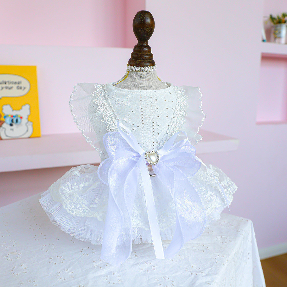 Dog Or Cat Clothes Princess Wedding Dress - canrusupet