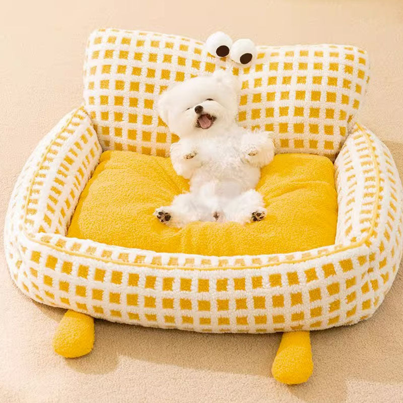 Removable Sofa Style Dog Kennel For Small Dogs Cats canrusupet