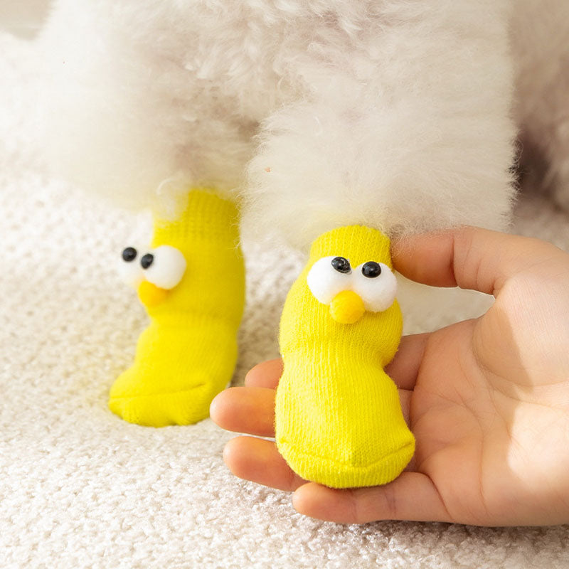 Non-slip Knitted Cotton Socks Of Dogs Cats canrusupet