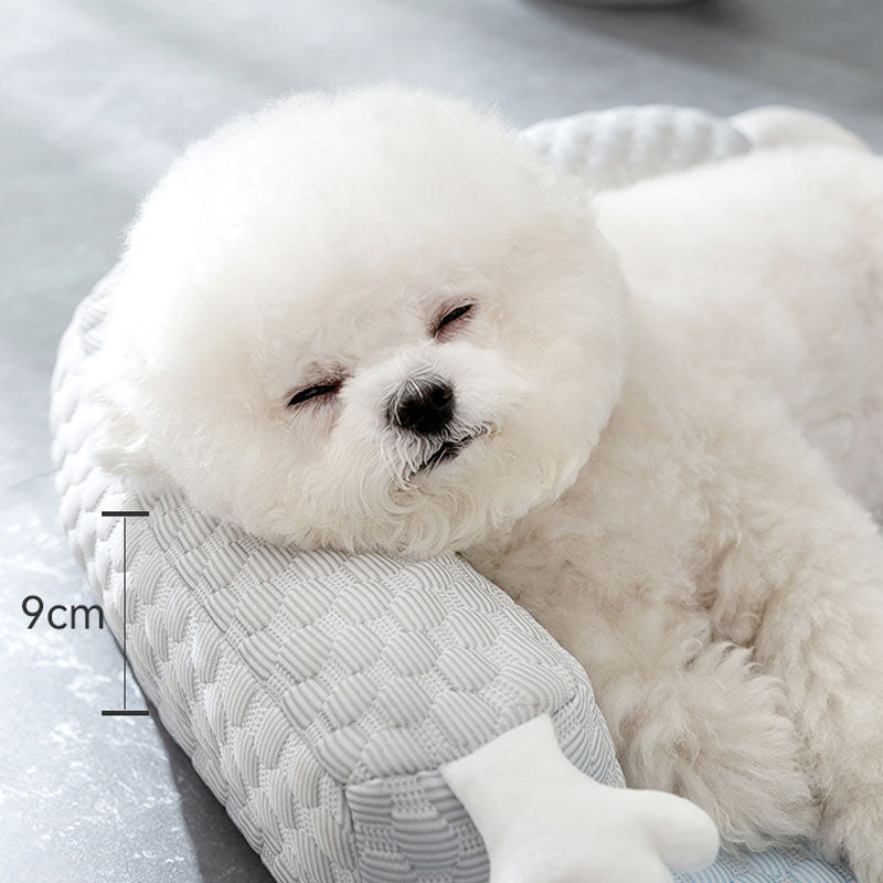 Big Eye Pattern Feeling Sofa Style Dog Kennel For Cats Dogs canrusupet