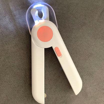 Round Head LED Lamp Nail Clippers For Cat And Dog Universal canrusupet