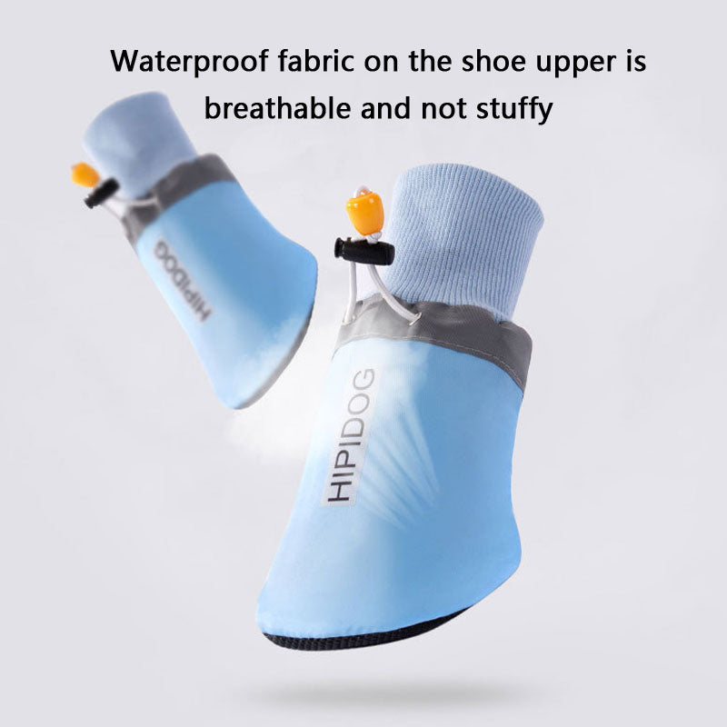 Dog Boots For Large Dogs: Breathable All-Season 4-Pack canrusupet