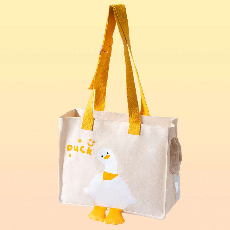 Breathable Pet Carrier Bag For Dogs & Cats Summer Canvas Bag canrusupet