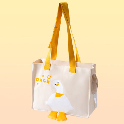 Breathable Pet Carrier Bag For Dogs & Cats Summer Canvas Bag canrusupet