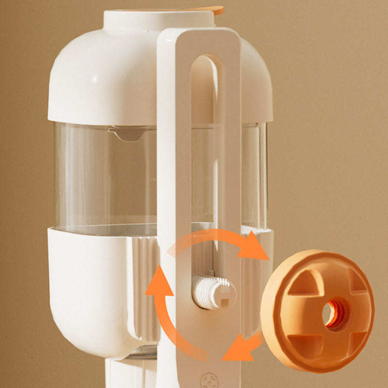 Adjustable Drinking Fountain Cat Bowls For Integrated canrusupet