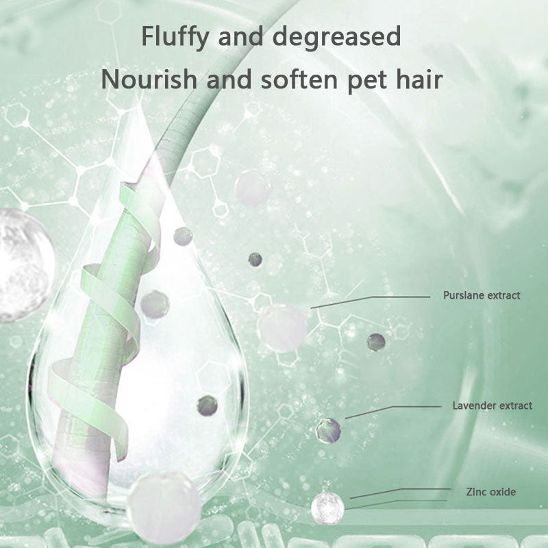 Dog Bath Dry Shampoo Powder - No-Rinse Deodorizing For Pet canrusupet