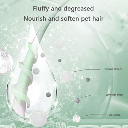 Dog Bath Dry Shampoo Powder - No-Rinse Deodorizing For Pet canrusupet