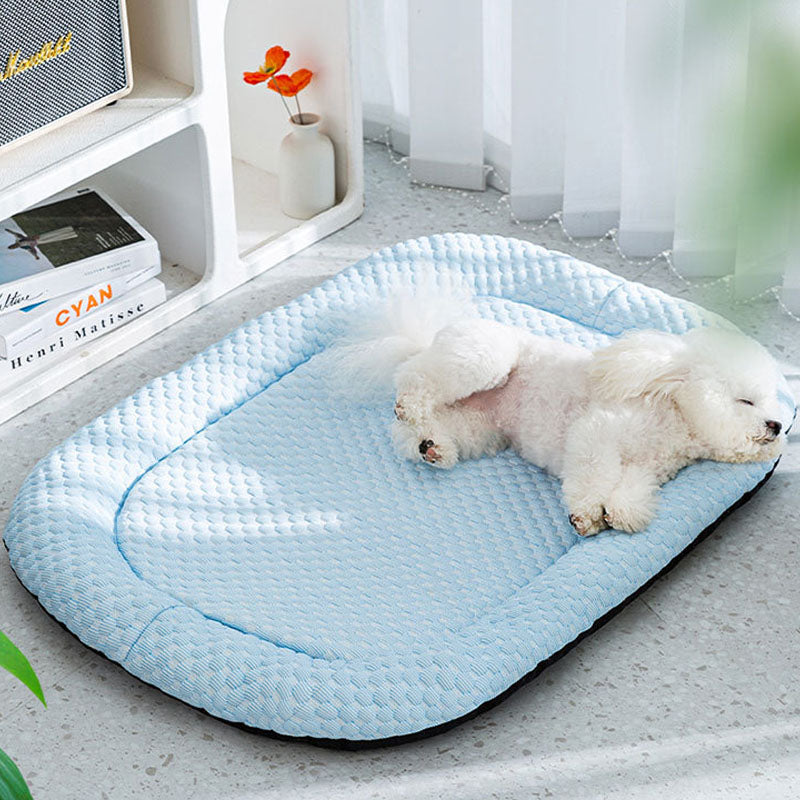 Ice Beans Cool Feeling Dog Kennel For Small Dogs Cats canrusupet