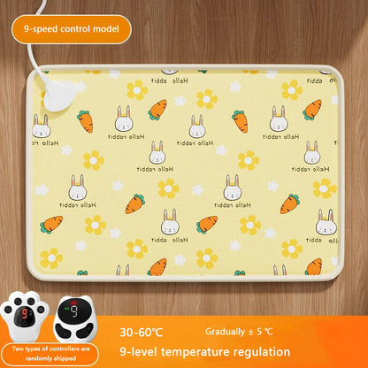 Dog Kennel Heated Pad Waterproof Heating Mat For Dogs & Cats canrusupet