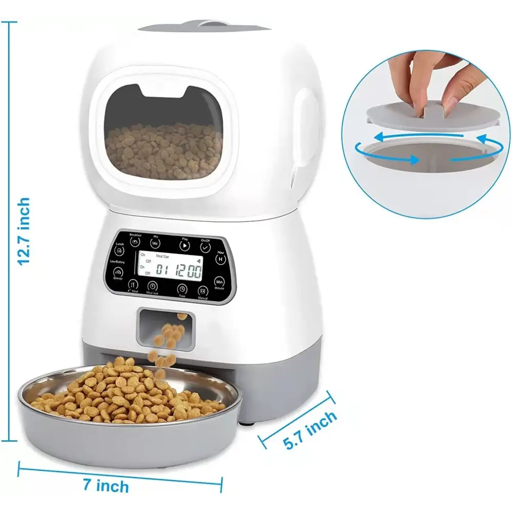 Automatic Dog Feeder WIFI Auto PET Cat Feeder Slow Feeder Dog Bowl