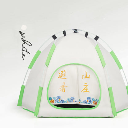 The pet Tent Folds - canrusupet