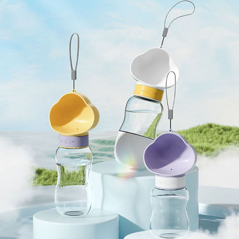 Outdoor Dog Walking Portable Dog Water Bottle canrusupet