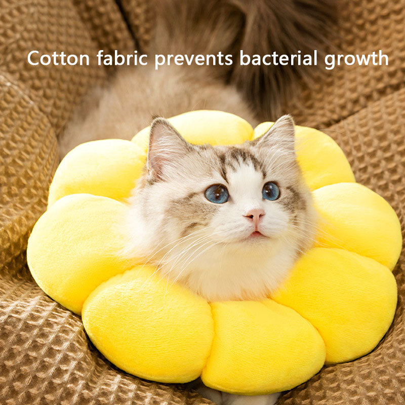Soft Padded Recovery Cones For Pet  Lick-Proof After Surgery canrusupet