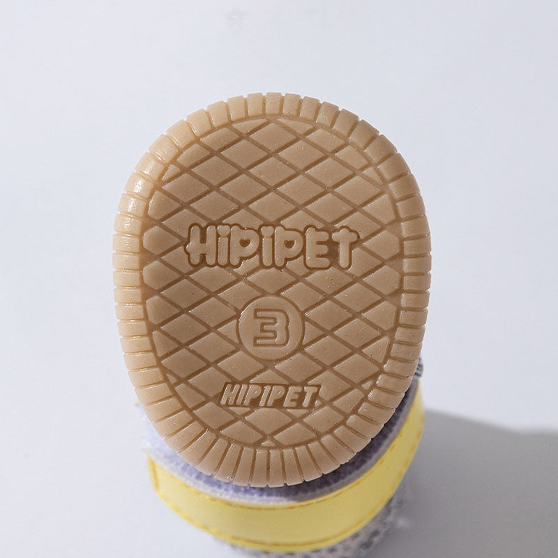 Cow Tendon Sole Mesh Breathable Dog Shoes For Small Dogs canrusupet