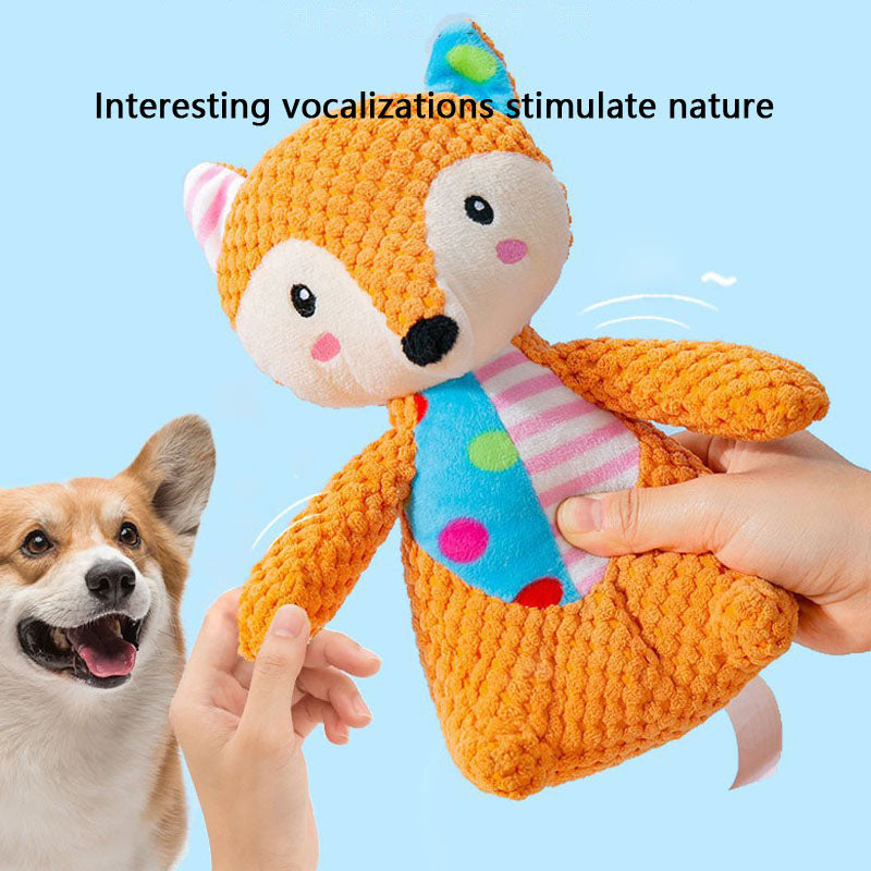 Plush Squeaky Dog Toys - Chew Toy For Small/Medium Dogs canrusupet
