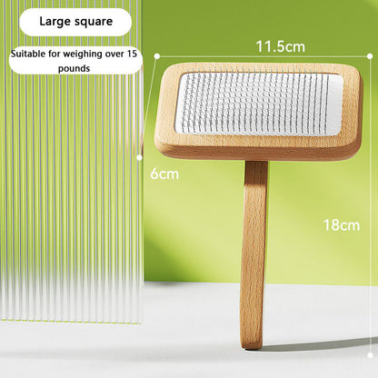 Air Cushion Comb Dog Brush With Woodiness For Cats Dogs canrusupet
