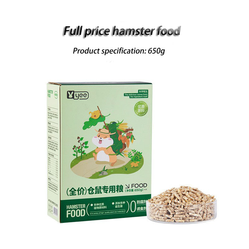 Hamster Food Freeze-dried Fruit and Vegetable Chow - canrusupet