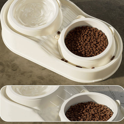 Integrated Drinking Bowl Dog Bowl For Cats Dogs canrusupet