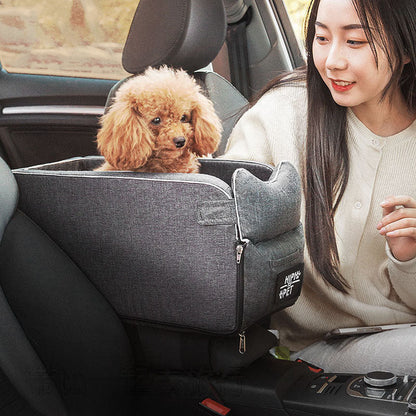 Center Console Seat  Dog Car Seat For Small Dogs Cats canrusupet