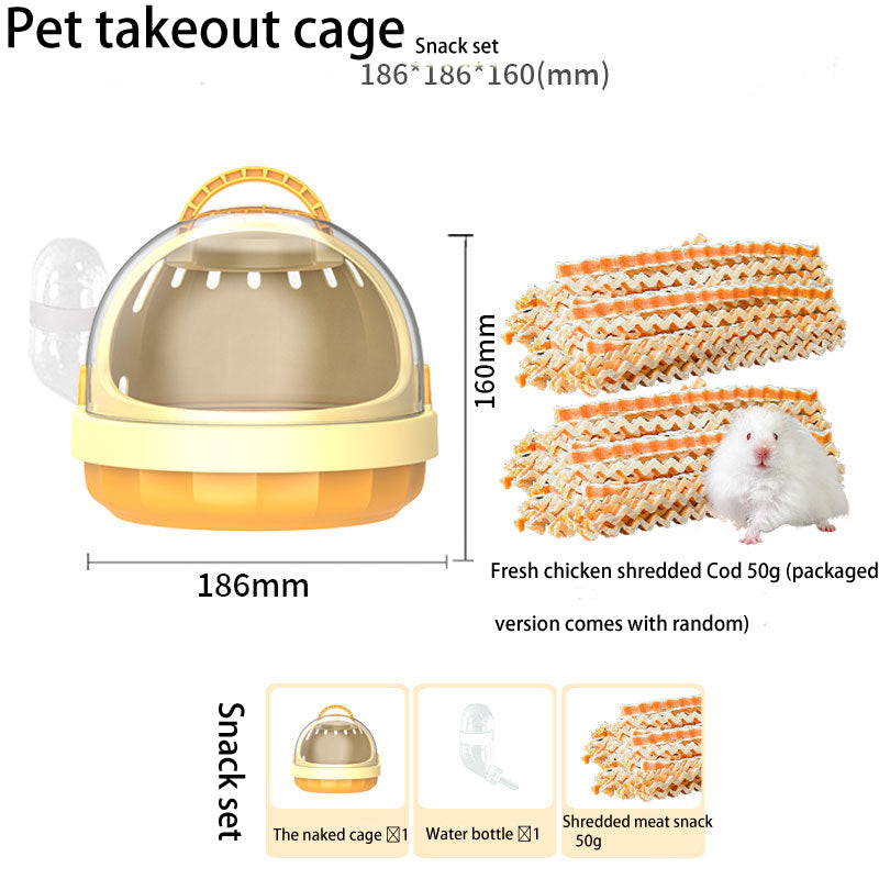 Hamster Cage Go Out On The Go - canrusupet