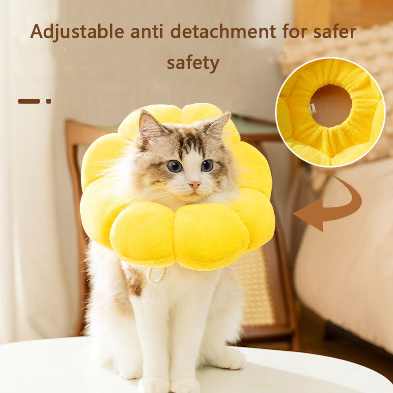 Soft Padded Recovery Cones For Pet  Lick-Proof After Surgery canrusupet