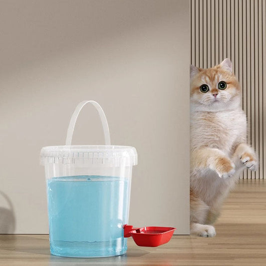 Automatic  Drinking Fountain For Cats Chickens Ducks canrusupet