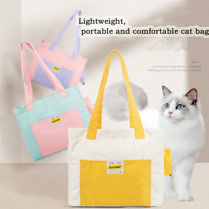 Easy and Convenient Cat Bag Outcrop Cat Bag Retractable Pet Bag - canrusupet