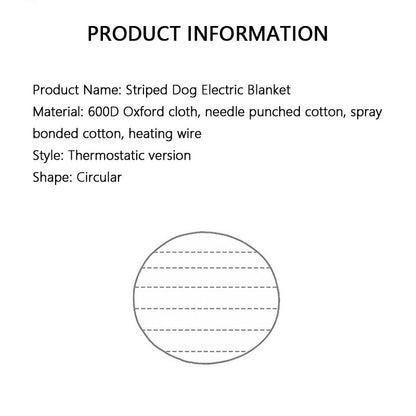 Heated Dog Kennel Pad - Waterproof Mat w/ Timer & Thermostat canrusupet