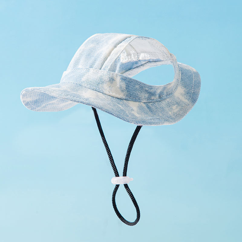 Funny Tie-Dye Bucket Hats For Dogs & Cats | All-Season canrusupet