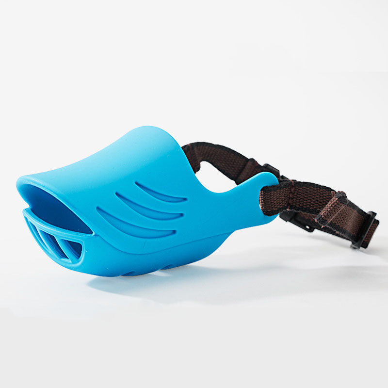 Duckbill Style Silicone Rubber Dog Muzzle For Small Dog canrusupet