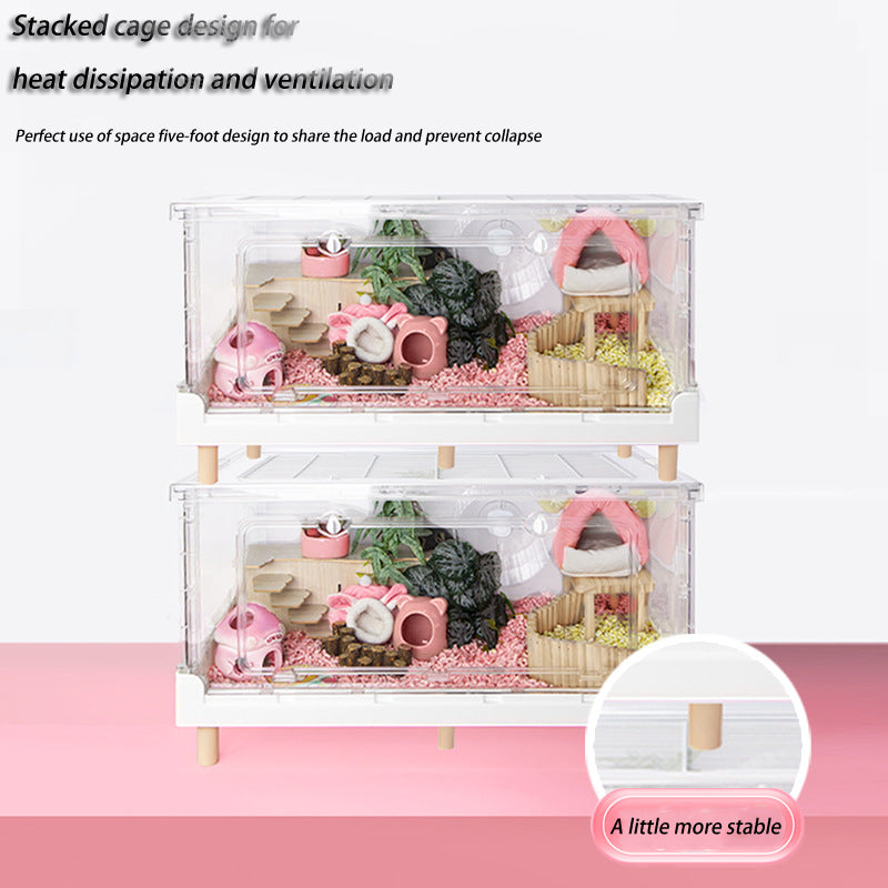 Hamster Feeding Box Pet Villa - canrusupet