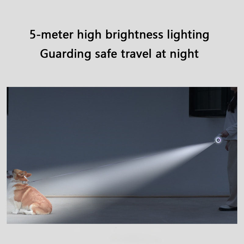 LED Retractable Dog Leash For Small/Medium Dogs