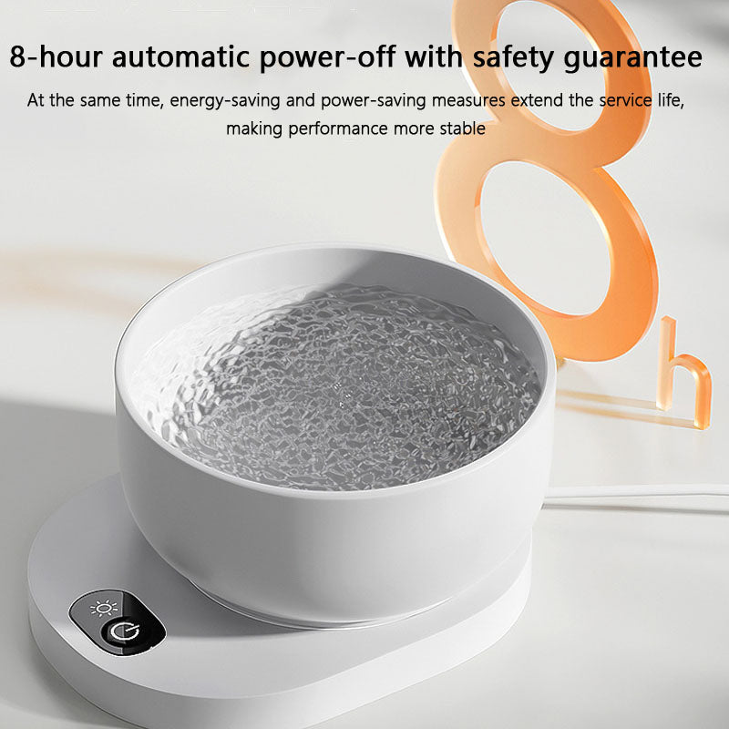 Heated Ceramic Dog Bowl - Adjustable Temp Control Pet Bowl canrusupet