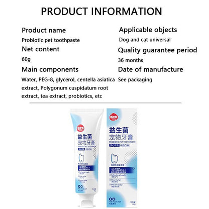 Probiotic Dog Toothpaste For Cat And dog Universal Type canrusupet