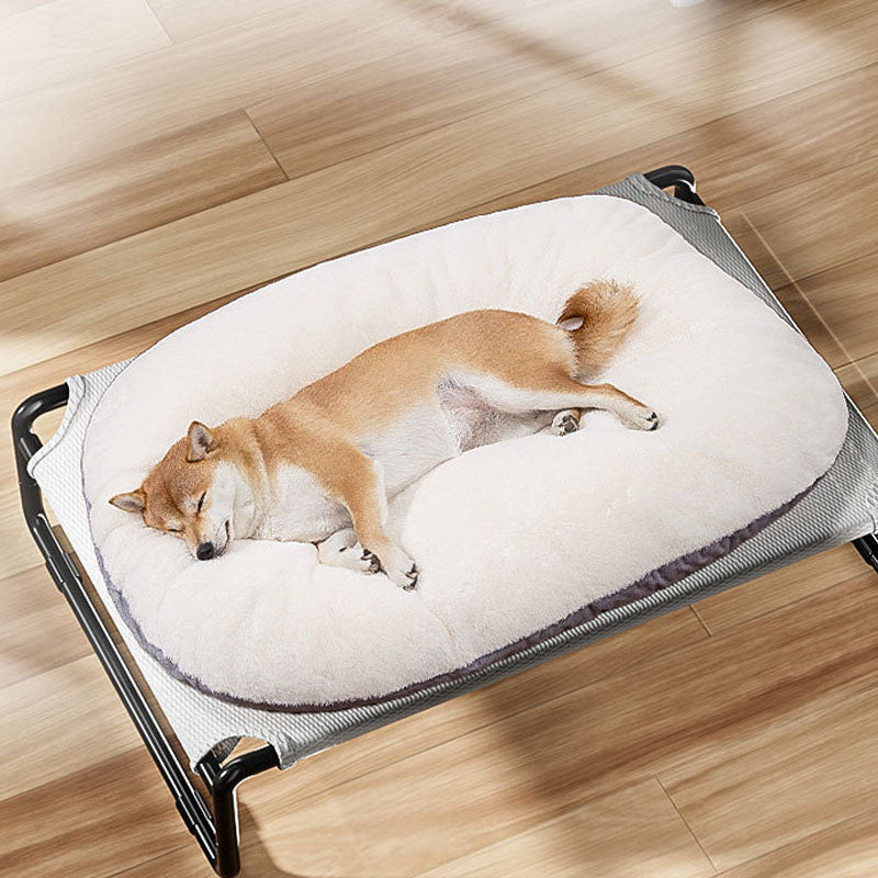 Marching Bed Style Bed Dog Kennel With Handrail For Big Dog canrusupet