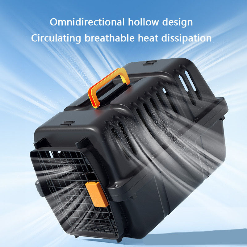 Outdoors Pet Carrier For Cats & Dogs - Portable Travel Crate canrusupet
