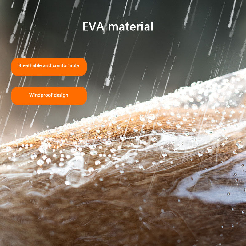 Dog Raincoat Waterproof Clear Cape - Small/Medium Dogs canrusupet