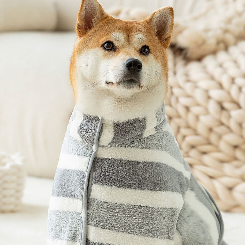 Full Package Quick Drying Dog Towel Bathrobe For Cats Dogs canrusupet