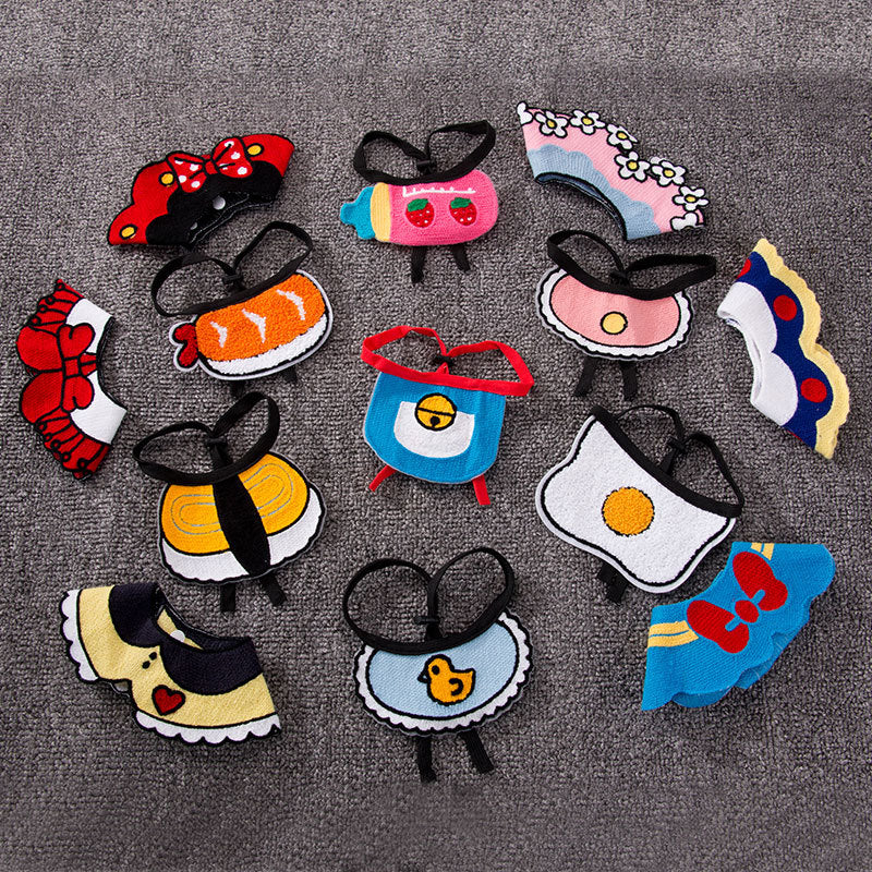 Dog Collar With Cute Bib & Bandana - Pet Puppy Accessories canrusupet