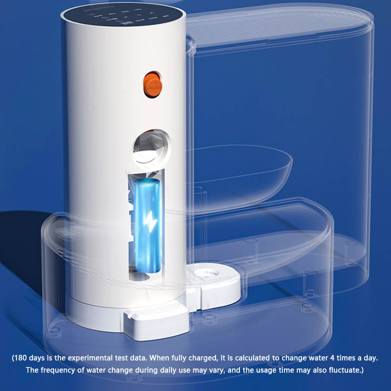 Mobile Without Plug In Automation Water Fountain For Pet canrusupet