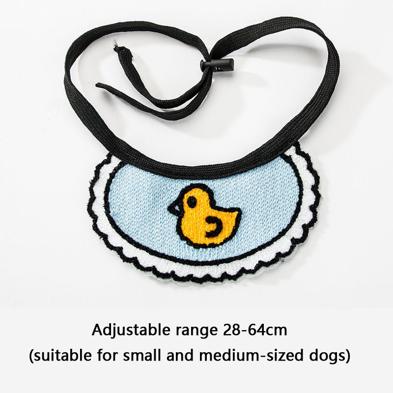Dog Collar With Cute Bib & Bandana - Pet Puppy Accessories canrusupet