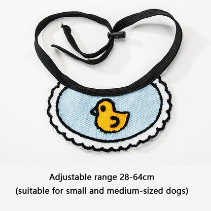 Dog Collar With Cute Bib & Bandana - Pet Puppy Accessories canrusupet