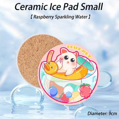 Hamster Ceramic Ice Pad - canrusupet