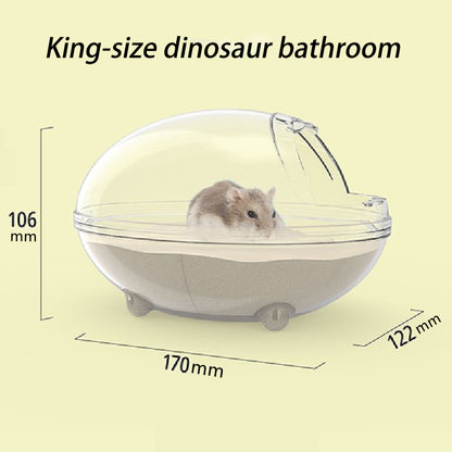 Hamster Clear Bath Room - canrusupet