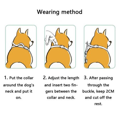 Insect Repellent Plant Essential Oils Choker For Dogs Cats