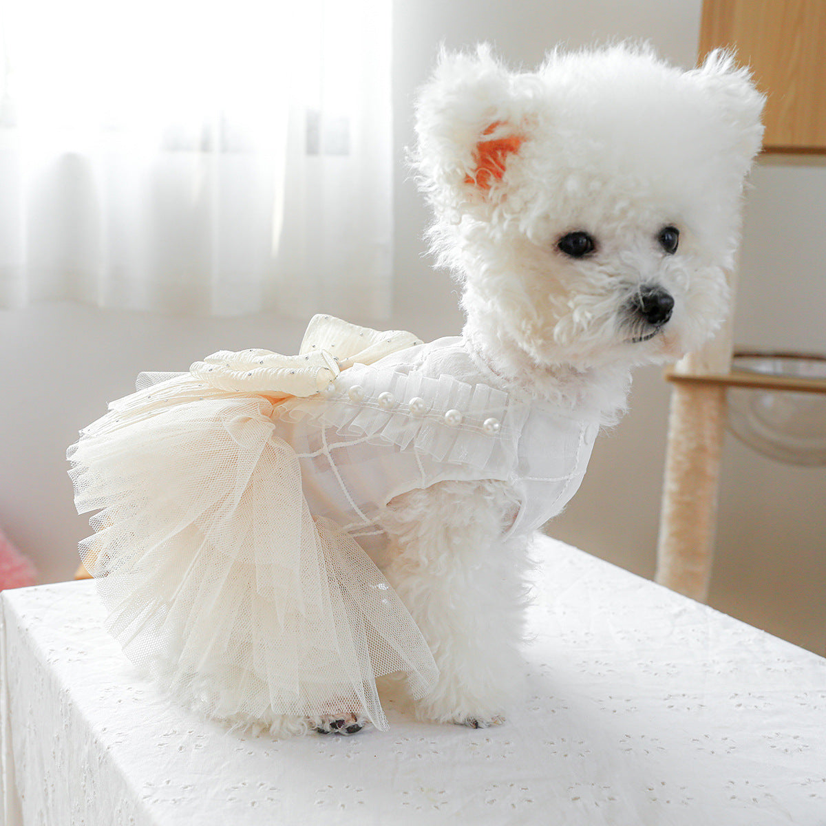 Dog Or Cat Clothes Princess Wedding Dress - canrusupet