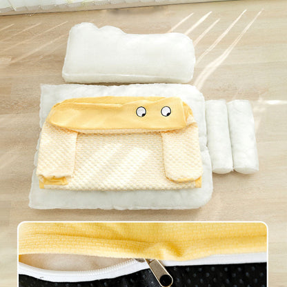 Big Eye Pattern Cool Feeling Sofa Style Dog Kennel For Pet canrusupet