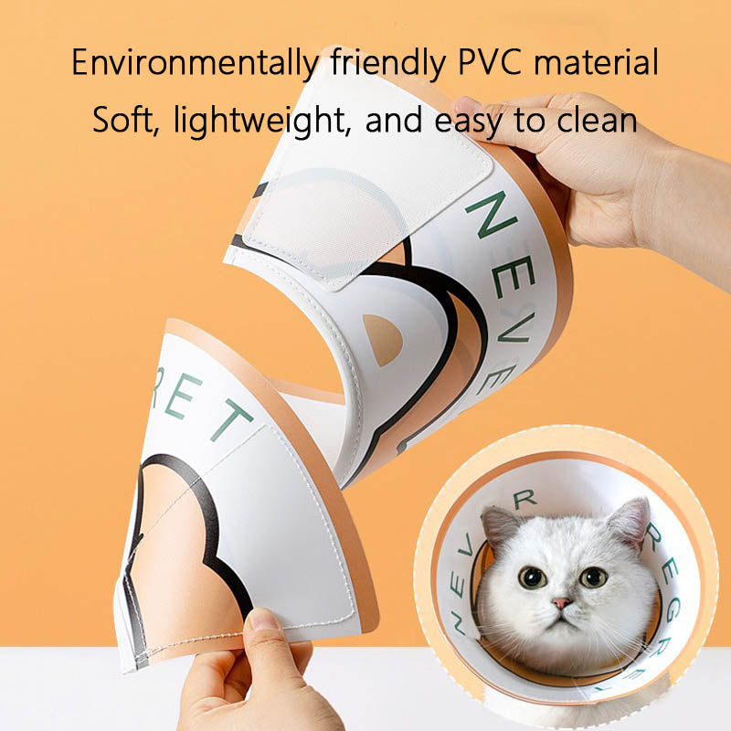 Postoperative Licking Cones Shield Neck Brace For Cats Dogs canrusupet