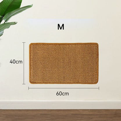 Cat Scratcher Pad - Sisal Mat For Sofa Protection & Cat Bed canrusupet